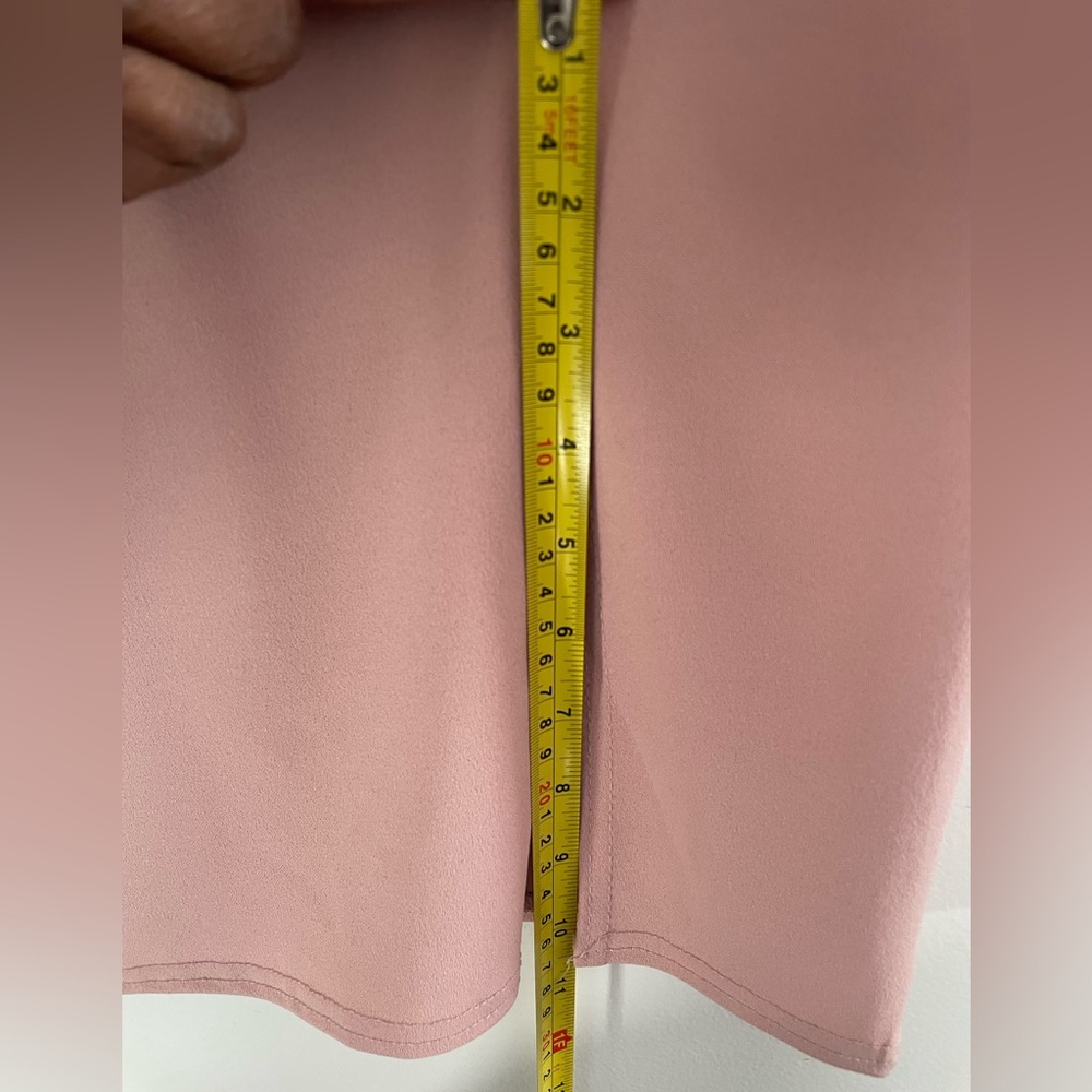 Lord & Taylor’s Quiz Dusky Frill Pink Halter Neck Frill Dress - Picture 6 of 9